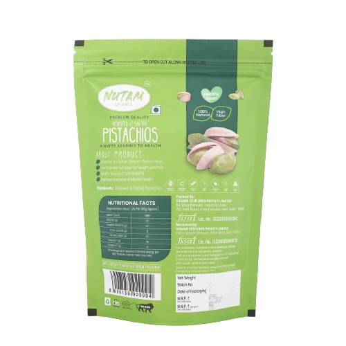 Premium Quality Roasted & Salted Pistachios